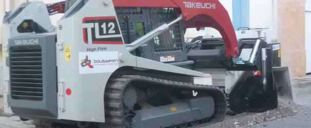 Micro-trancheuse TL 12 TAKEUCHI Micro-trancheuse TL 12 TAKEUCHI